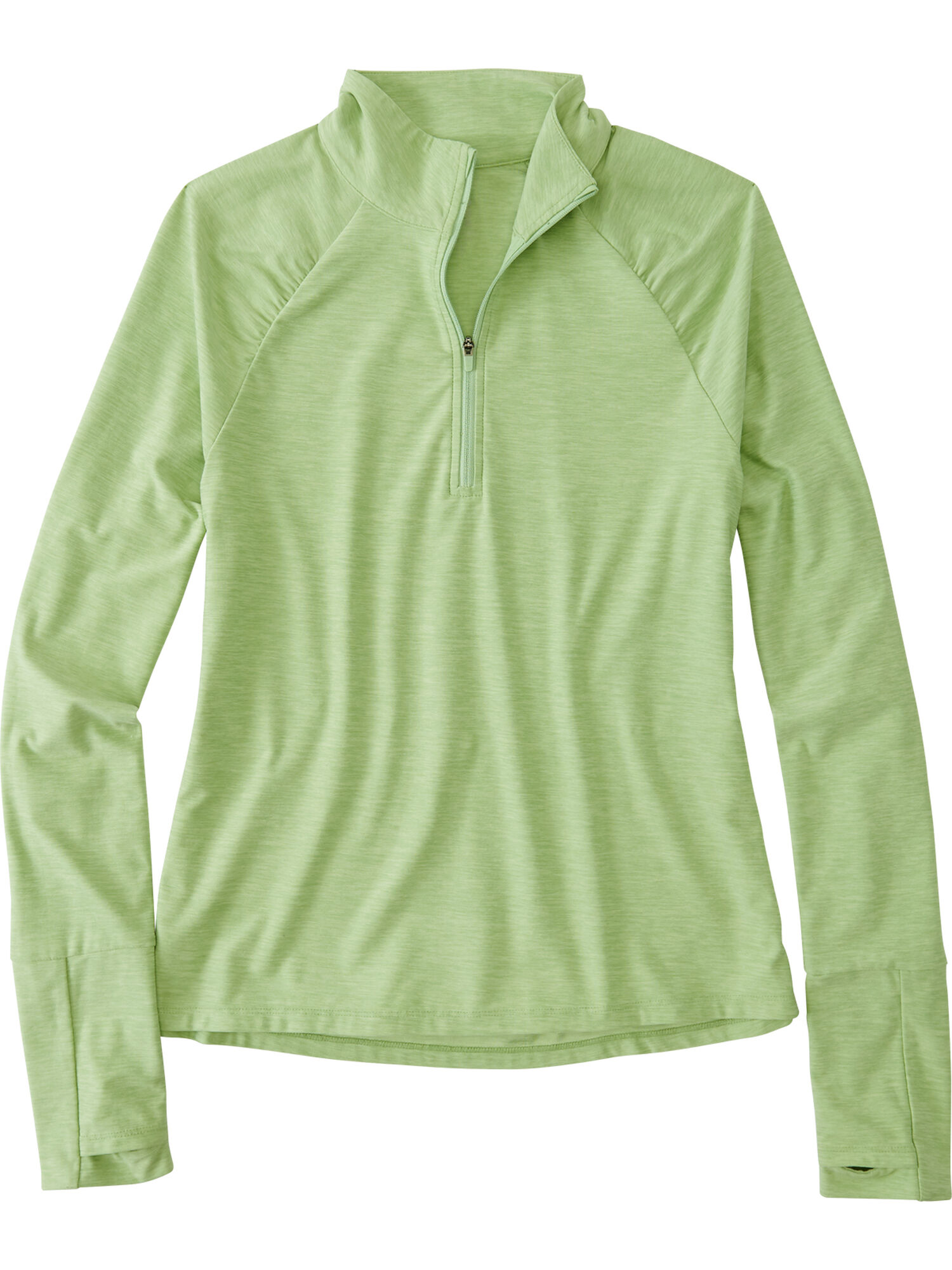 Grace Raglan 1/4 Zip Long Sleeve Top, , original