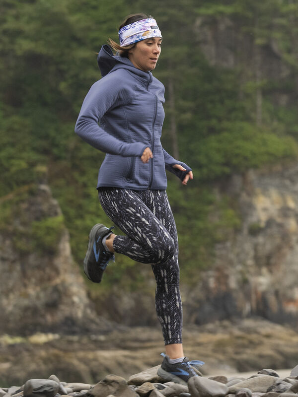 Mad Dash Reversible 7/8 Running Tights - Sleet, , original