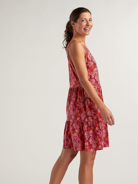 Crushed 'Stem' 2-Tier Dress main image 1