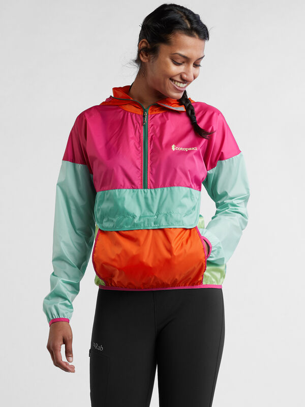 La Exploradora Half Zip Windbreaker, , model