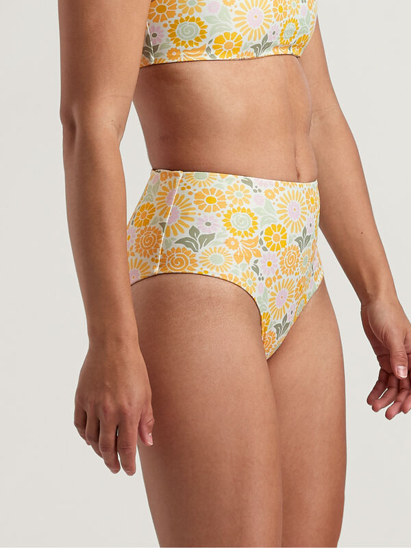Lucky High Waisted Bikini Bottom - Reef, , original