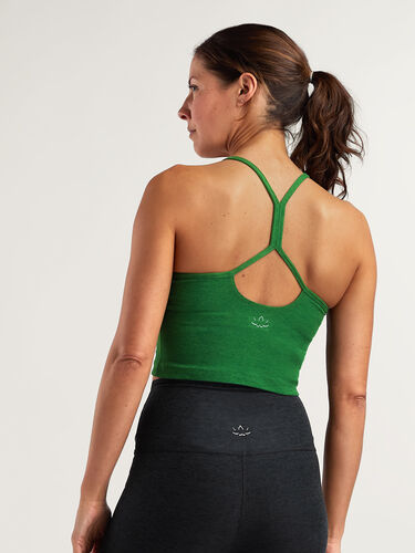 Spacedye Cropped Cami Bra Top