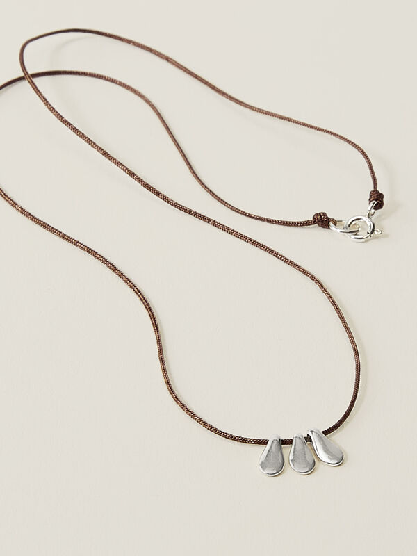 Bronwen Women’s Tiny Charm Three Petal Adventure Necklace