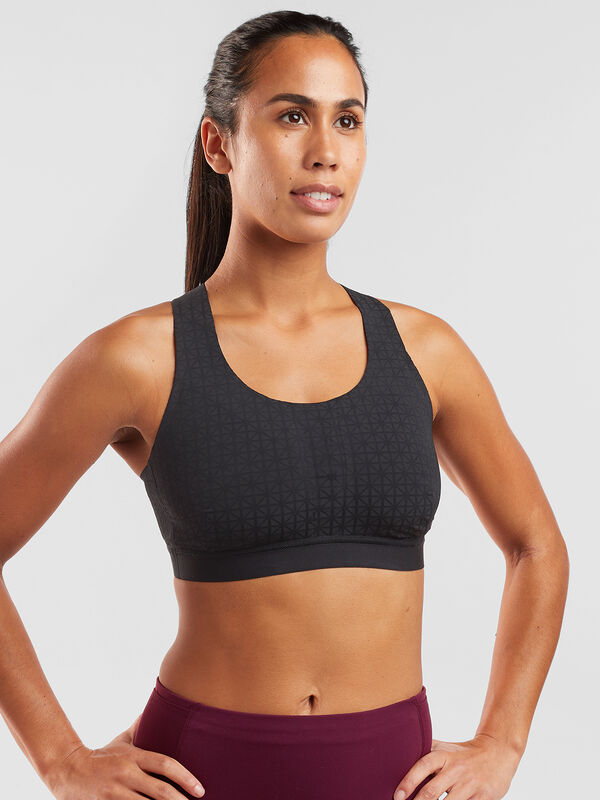 Racerback Sports Bra: Plume CD