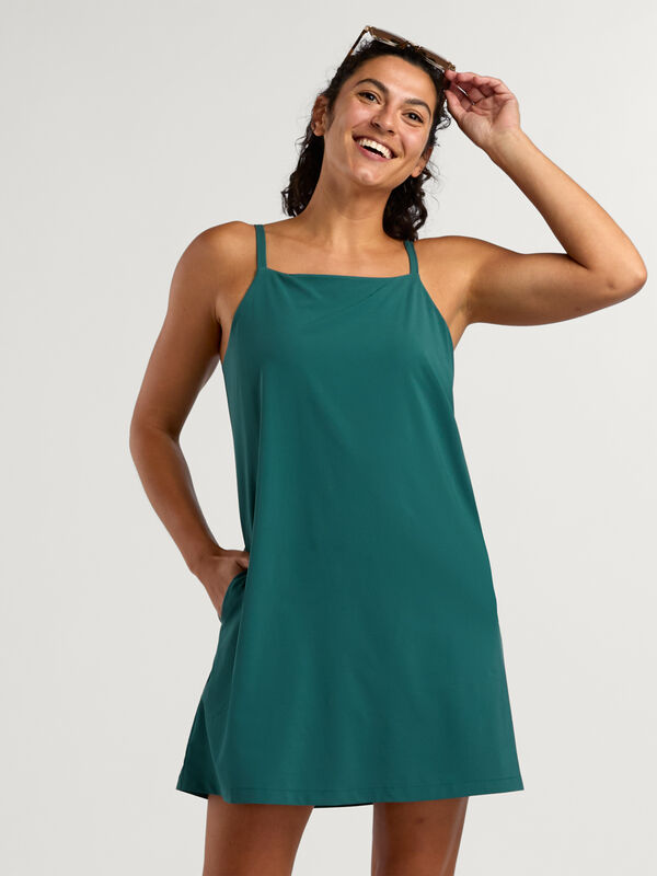 Getaway Tank Dress Travel-Friendly Dress w/ Built-In Shorts