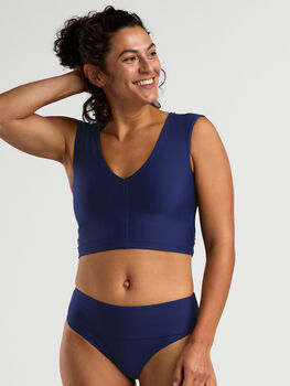 Whitecap Midkini Top &ndash; Long-Line Sun-Protective