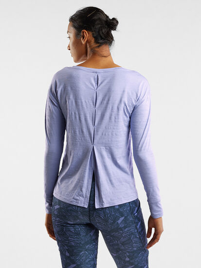 Phoenix Pleat Back Long Sleeve Top, , original
