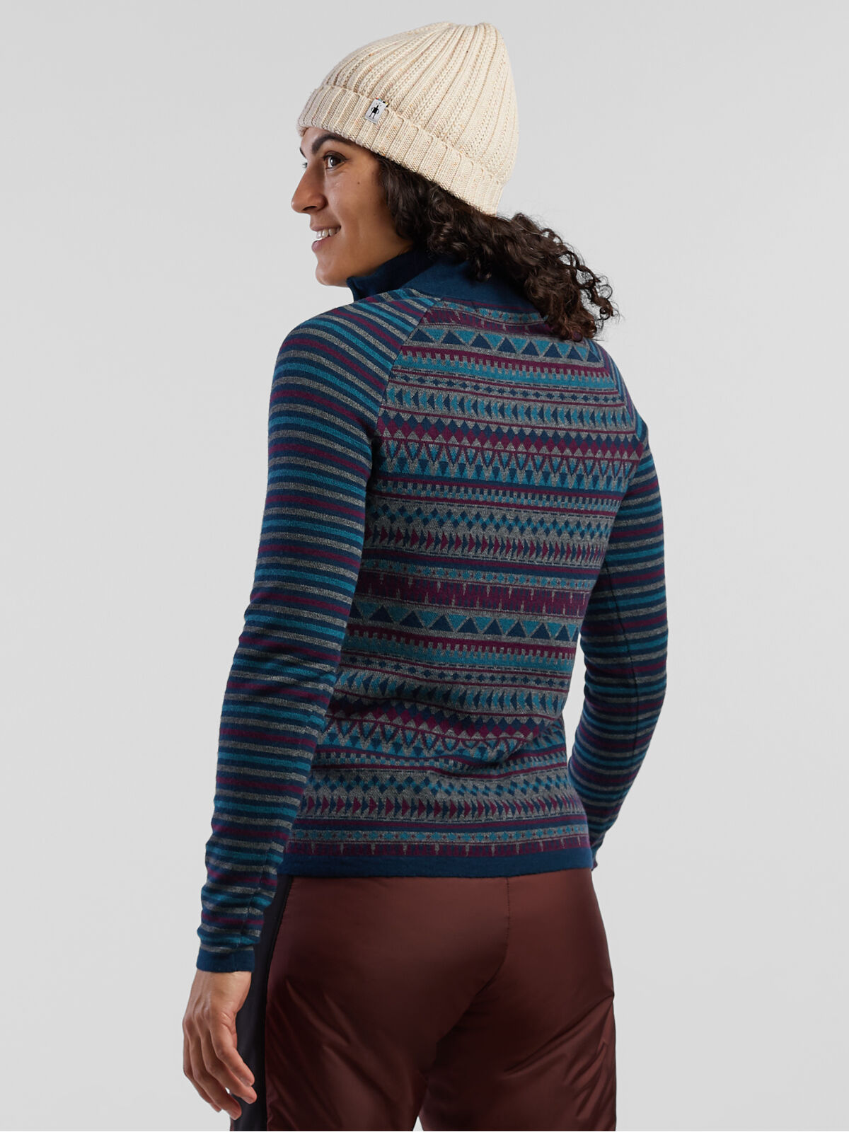 Women's Quarter Zip Sweater: Super Power