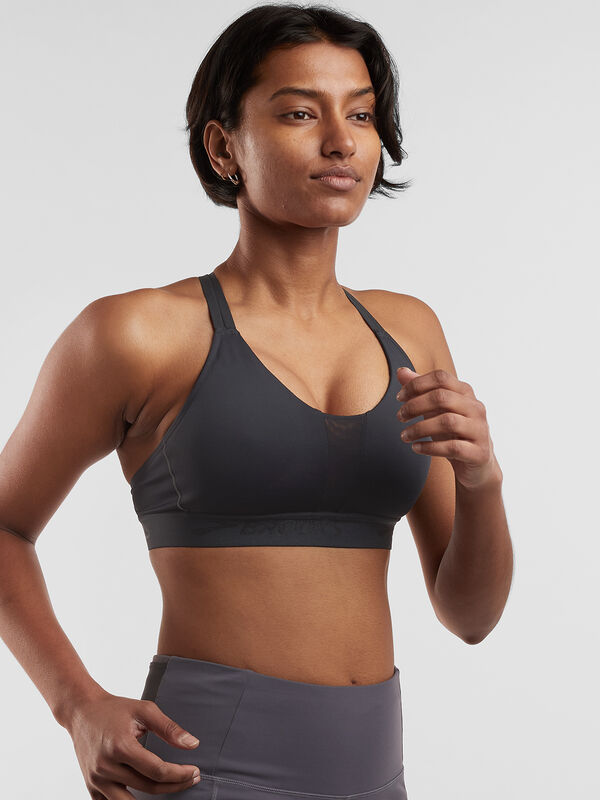 Goldilocked Cross Back Sports Bra, , original