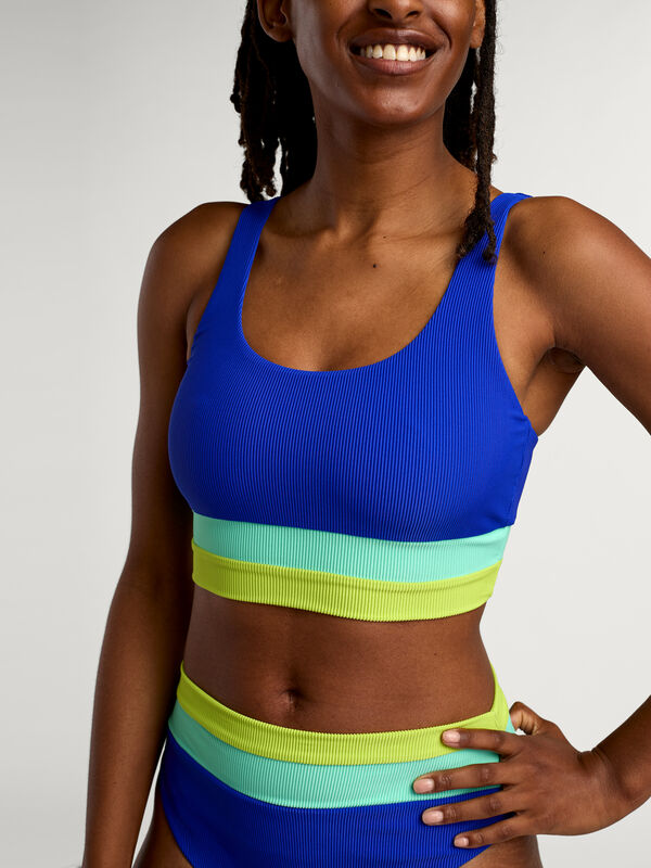 Beach Riot Mackenzie Longline Bikini Top