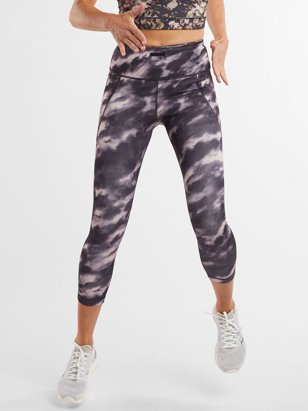 Mad Dash Reversible Crop Tights - Napili/Poipu, , original