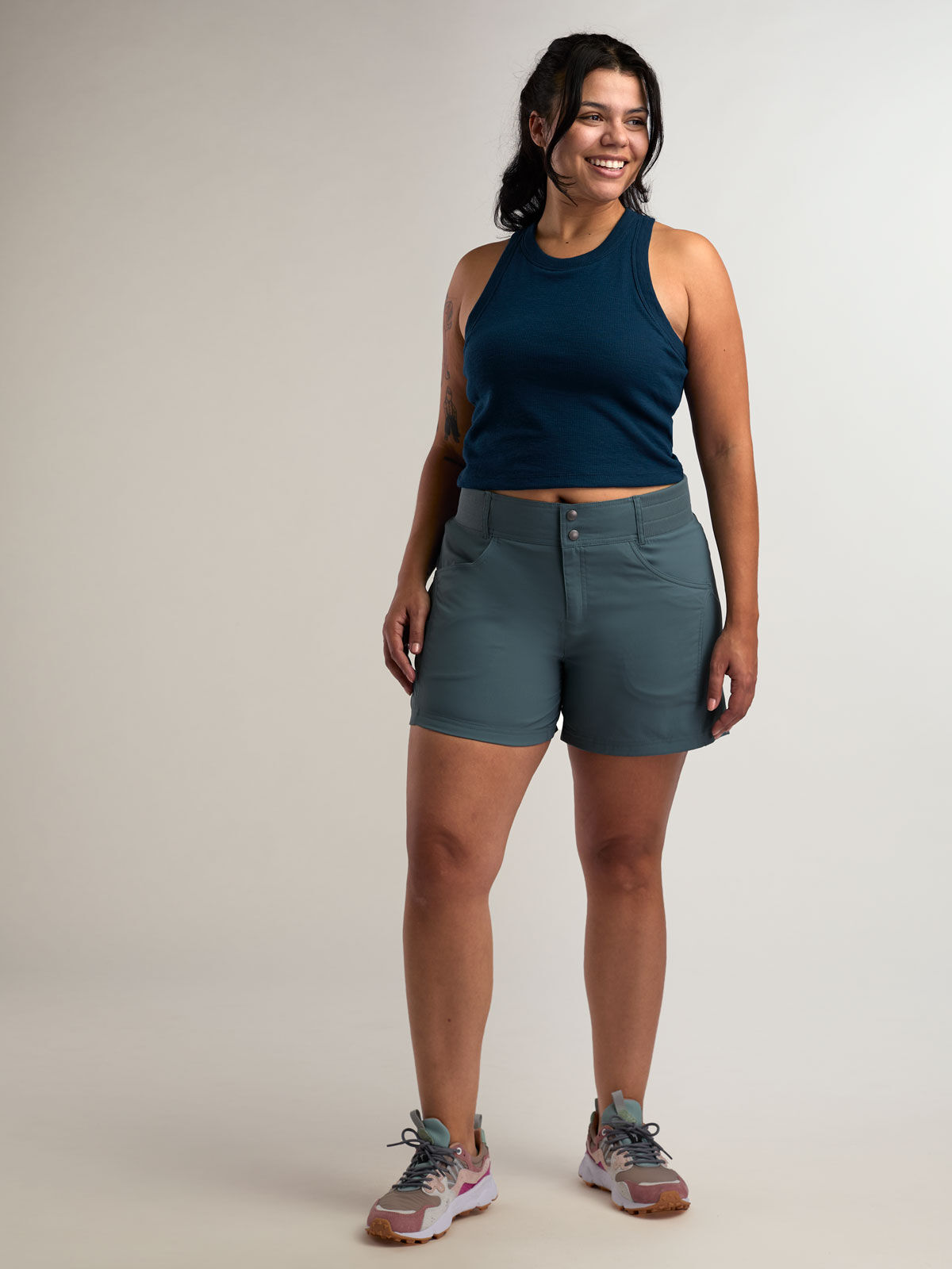 Womens Hiking Shorts: Recycled Clamber 5