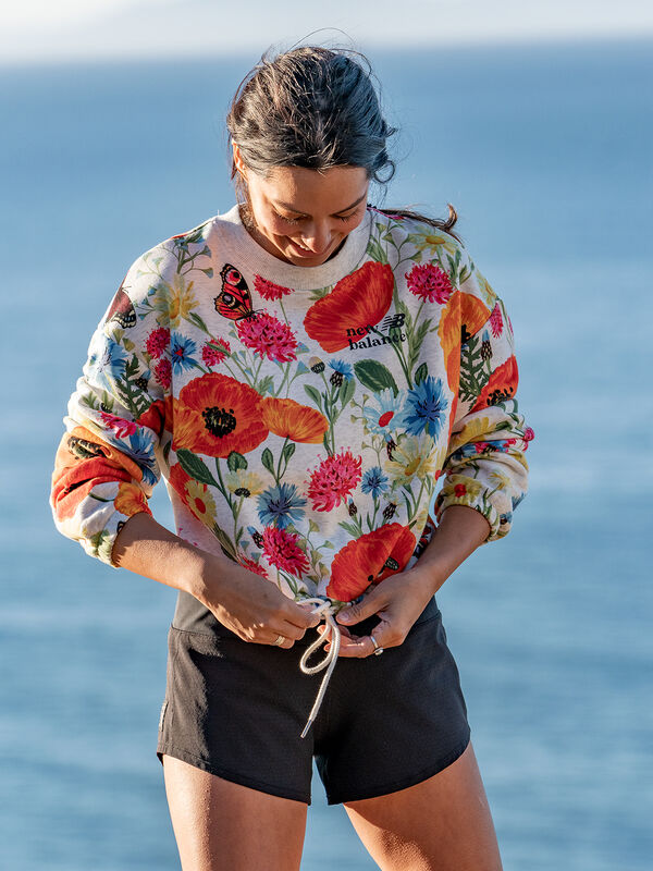 Thrive Crew Neck Sweatshirt, , model