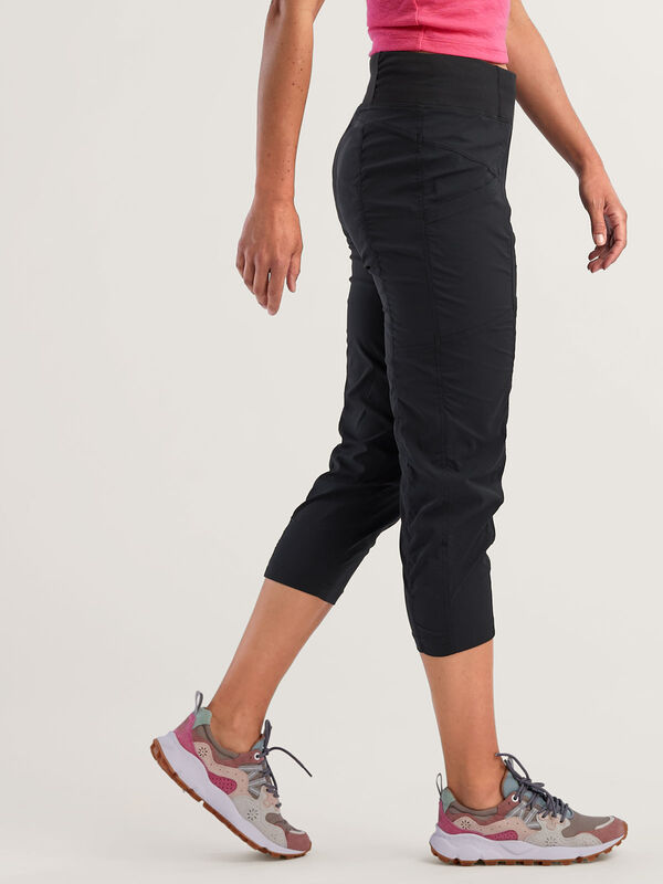 Pantalon Capri PrAna Breathe – Femme – Taille 4 – Marron – Léger Et Respirant