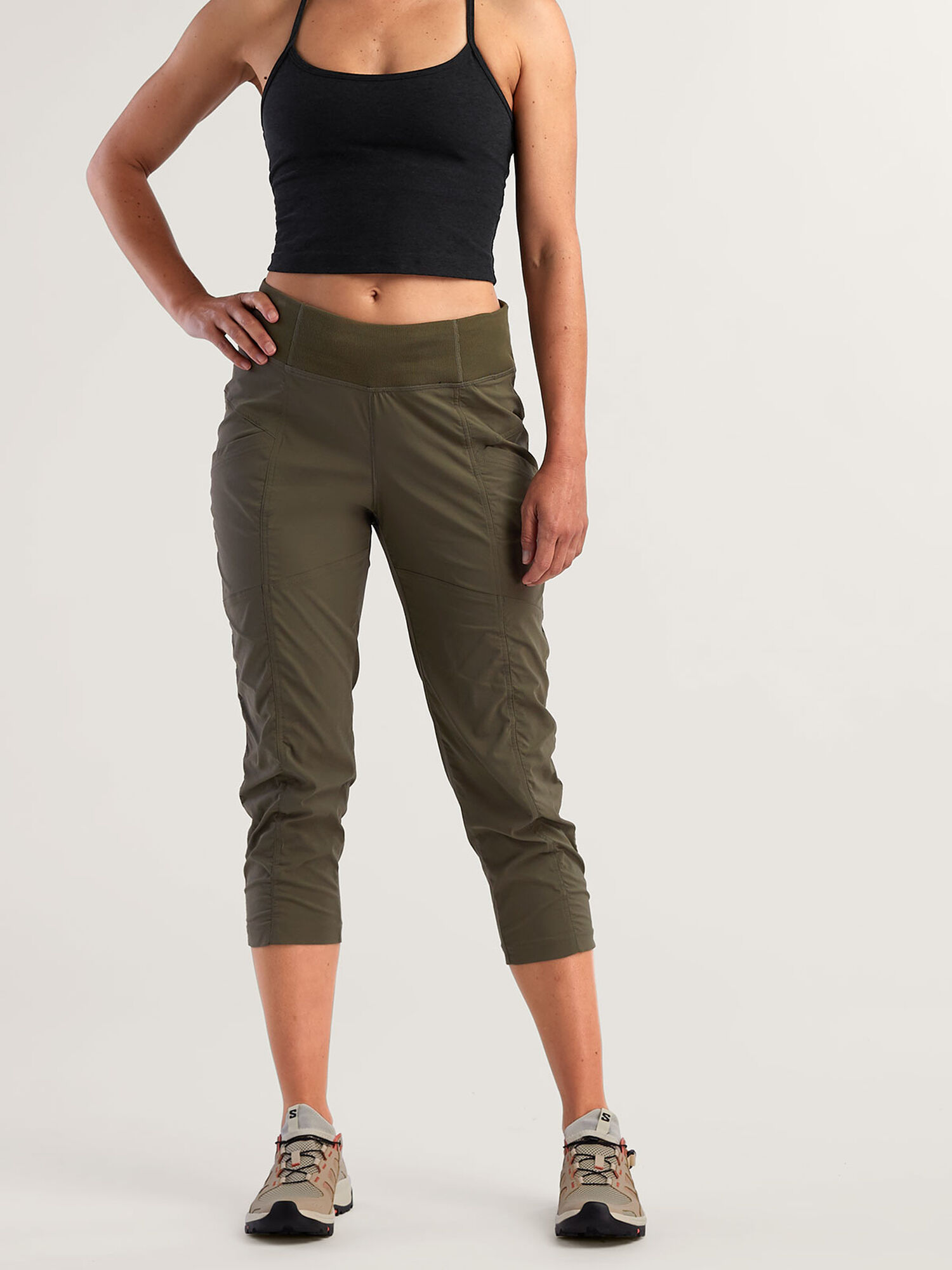 Evergreen Hiking Capris, , original