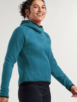 Alpine Fit Fastpacker Women&rsquo;s Lightweight Fleece Hoodie