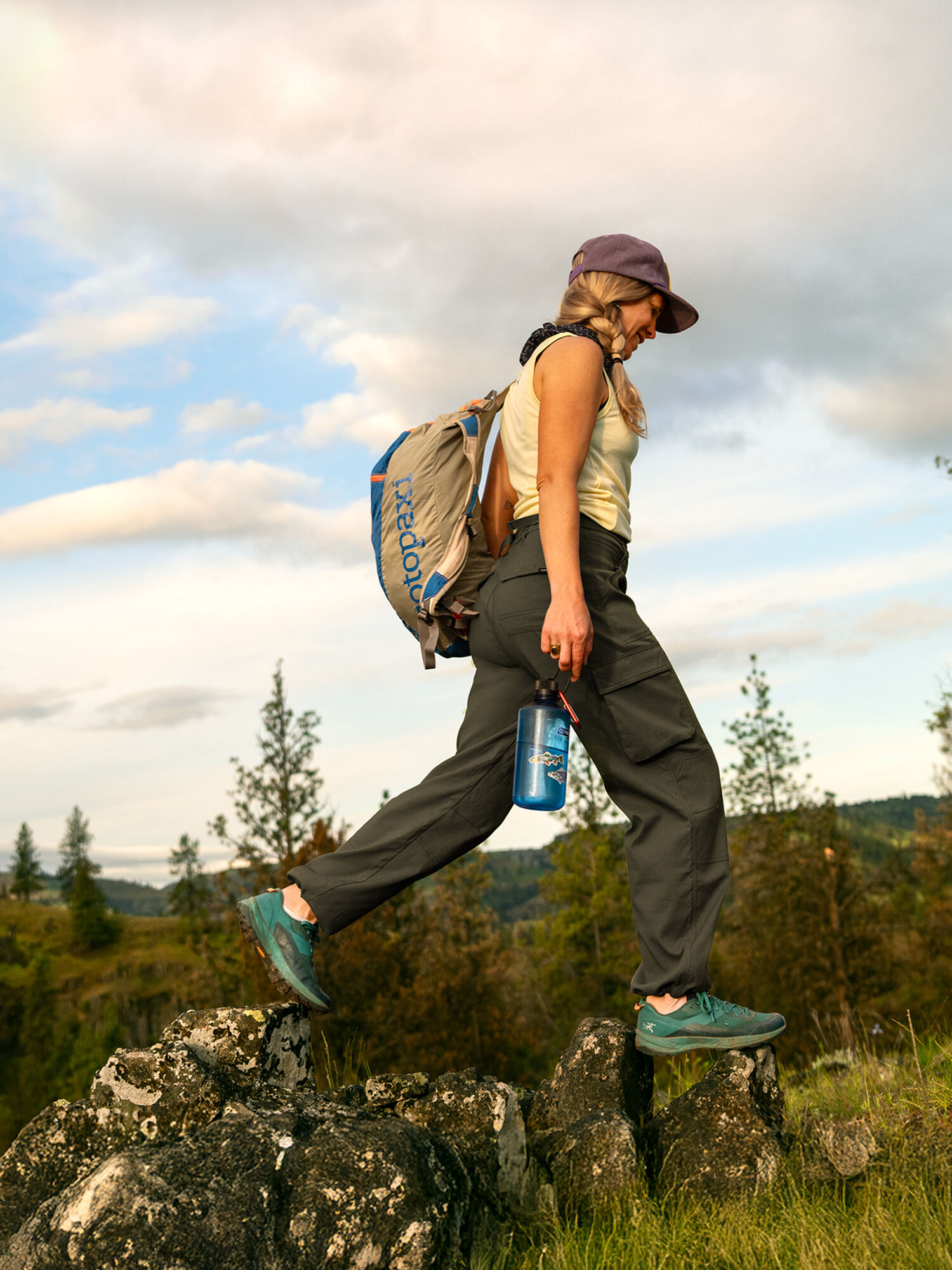 Alta Cargo Hiking Pants, , model