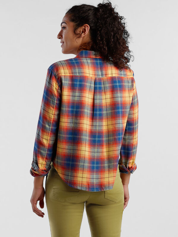 Plaiditude Cropped Shirt, , original
