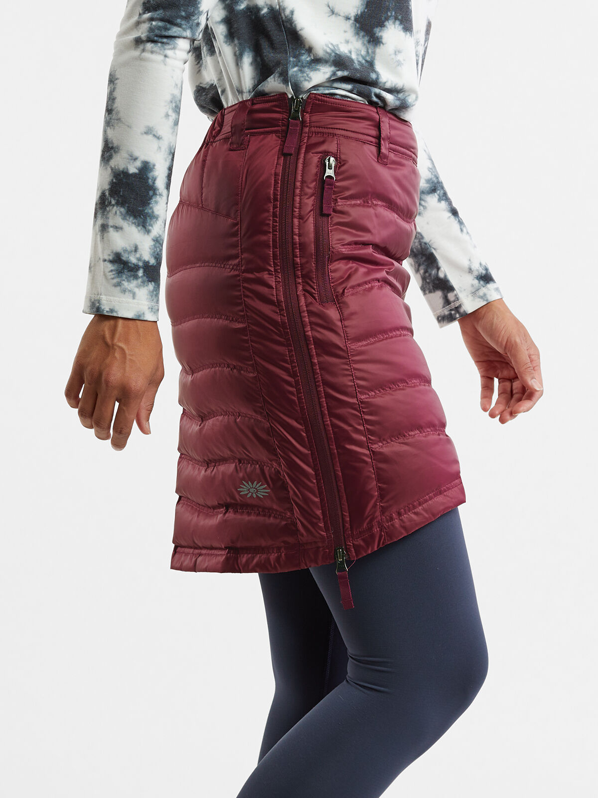 Down skirt clearance