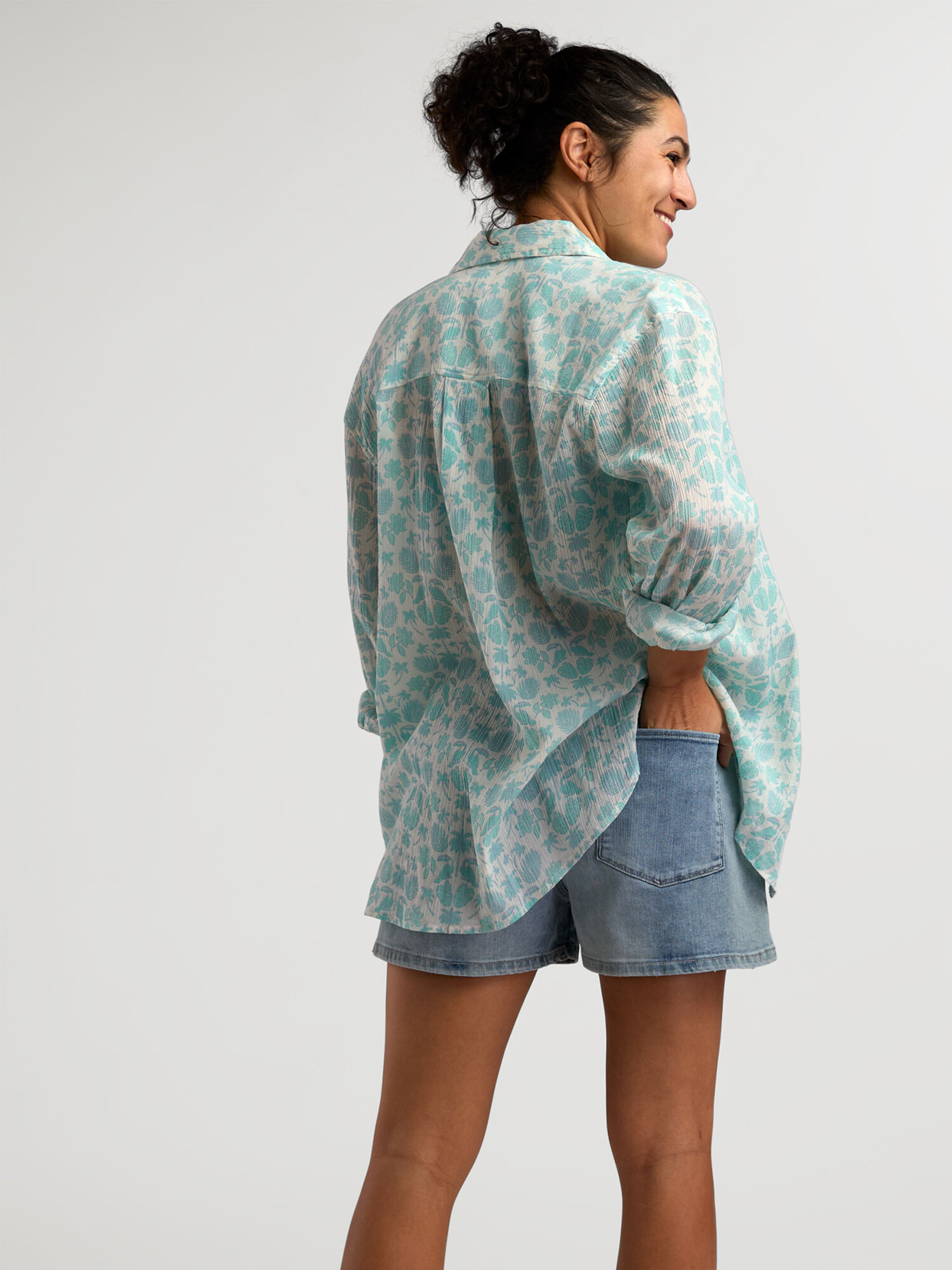 Moorea Gauze Tunic Top, , original