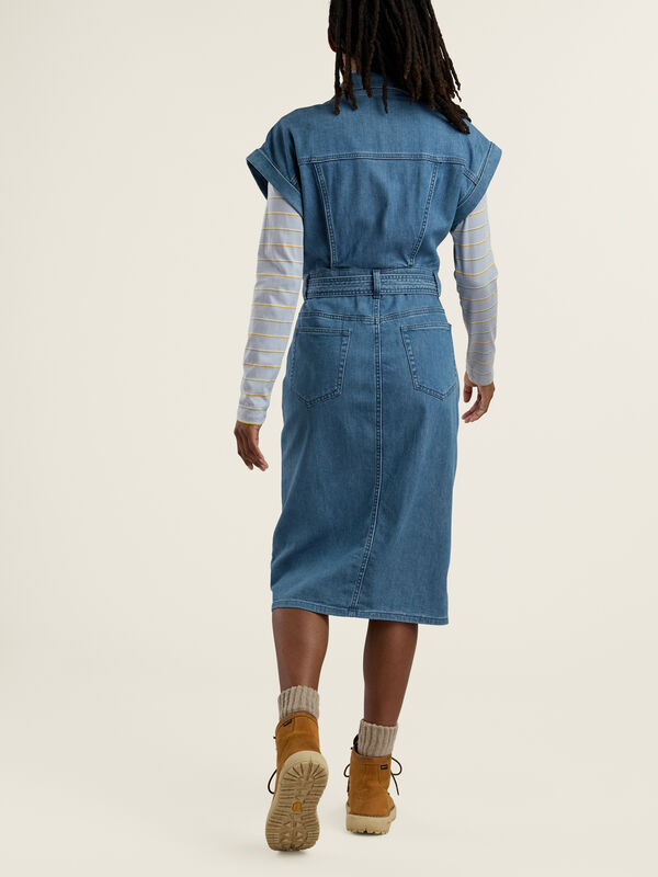 Franny Lightweight Denim Dress, , original