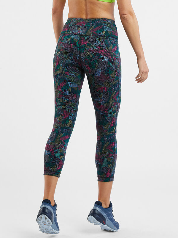 Mad Dash Reversible Crop Tights - Rainbow Renegade, , original