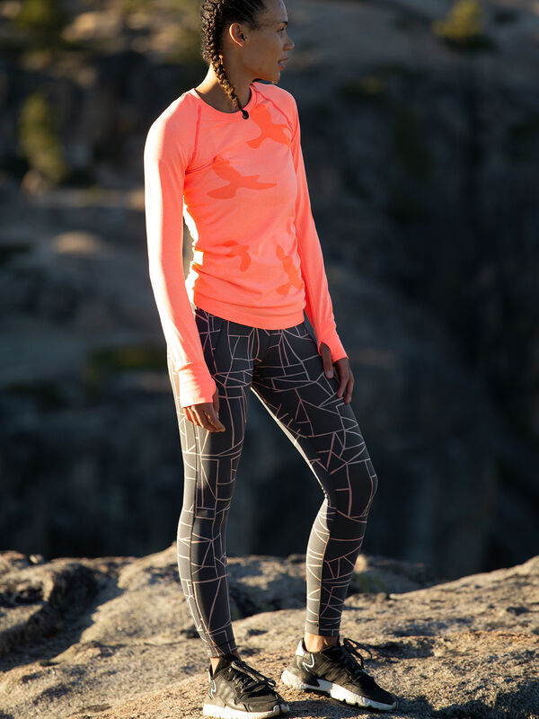 Mad Dash Reversible 7/8 Running Tights - Remodel, , model