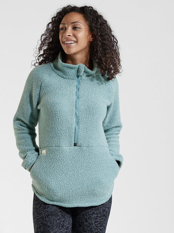 Small Batch 1/2 Zip Fleece Pullover, , model