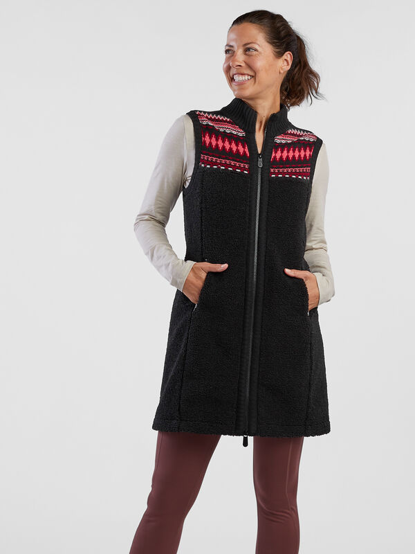 Black Heart Vest Dress, , original