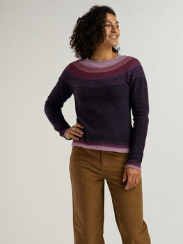 Women's Wool Ski Sweater: Por Vida