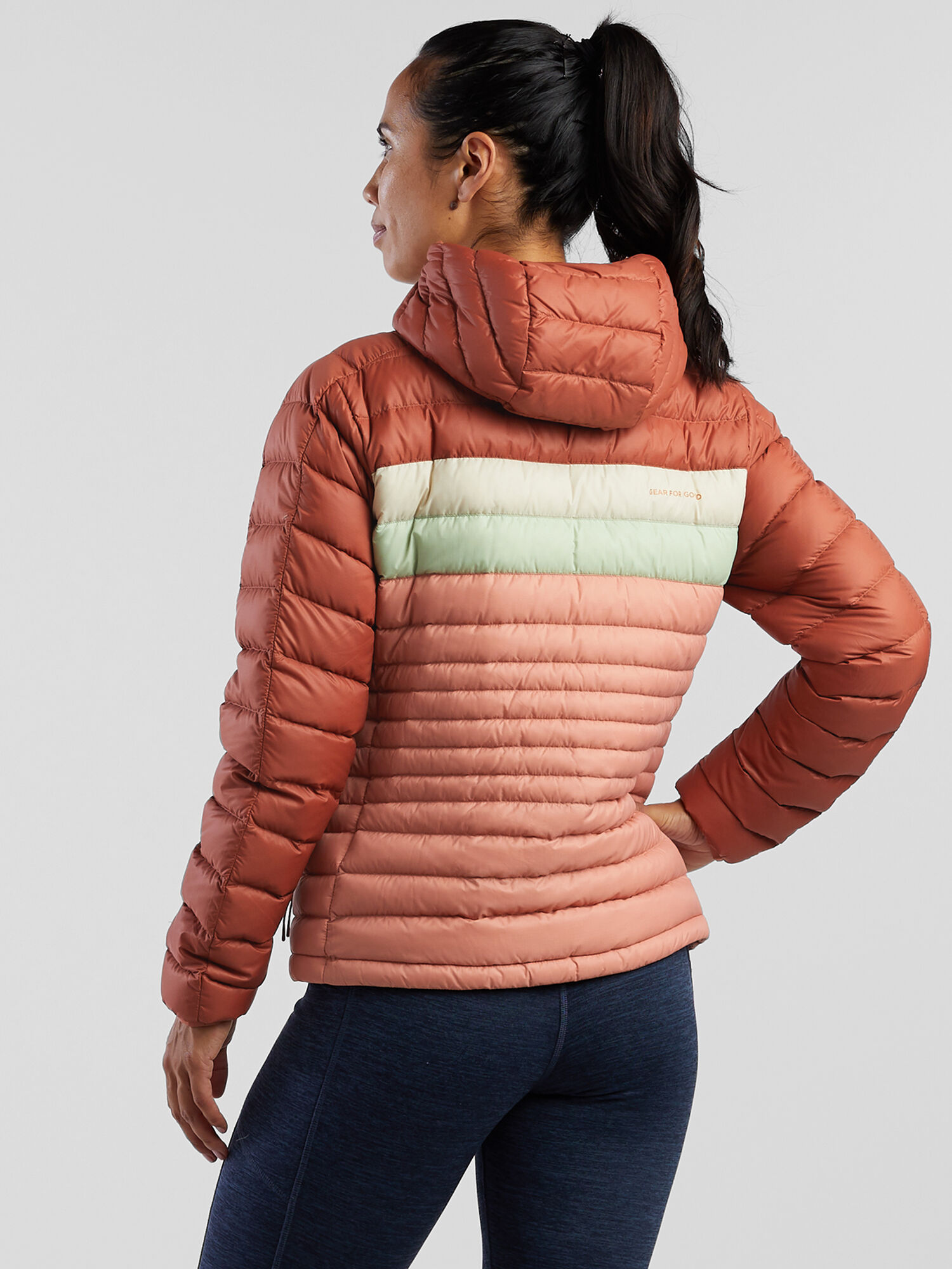Fuego Hooded Down Jacket, , original