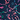 MVT 7/8 Train Tights, Soiree Indigo Print, swatch