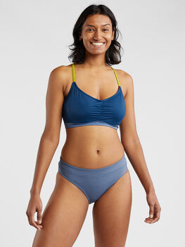 Tidal Rave Underwire Bikini Top - Colorblock