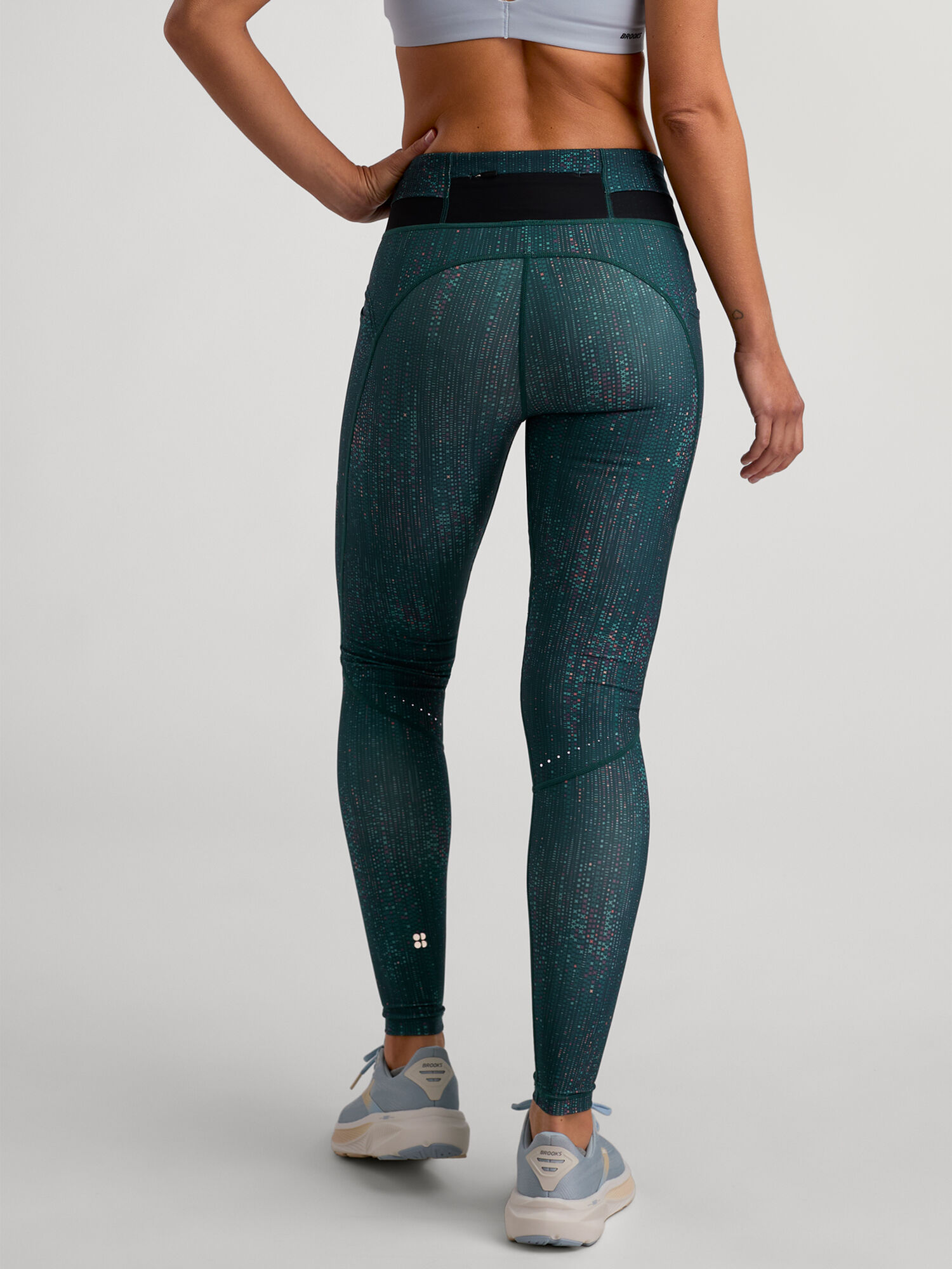 Power 7/8 Reflective Workout Leggings, , original