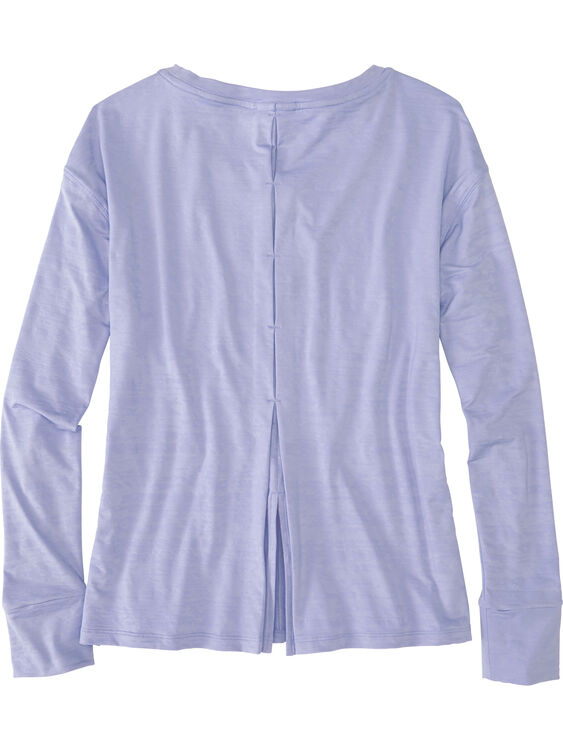 Phoenix Pleat Back Long Sleeve Top, , original