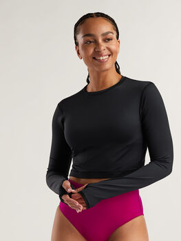 Blocker Cropped Rash Guard