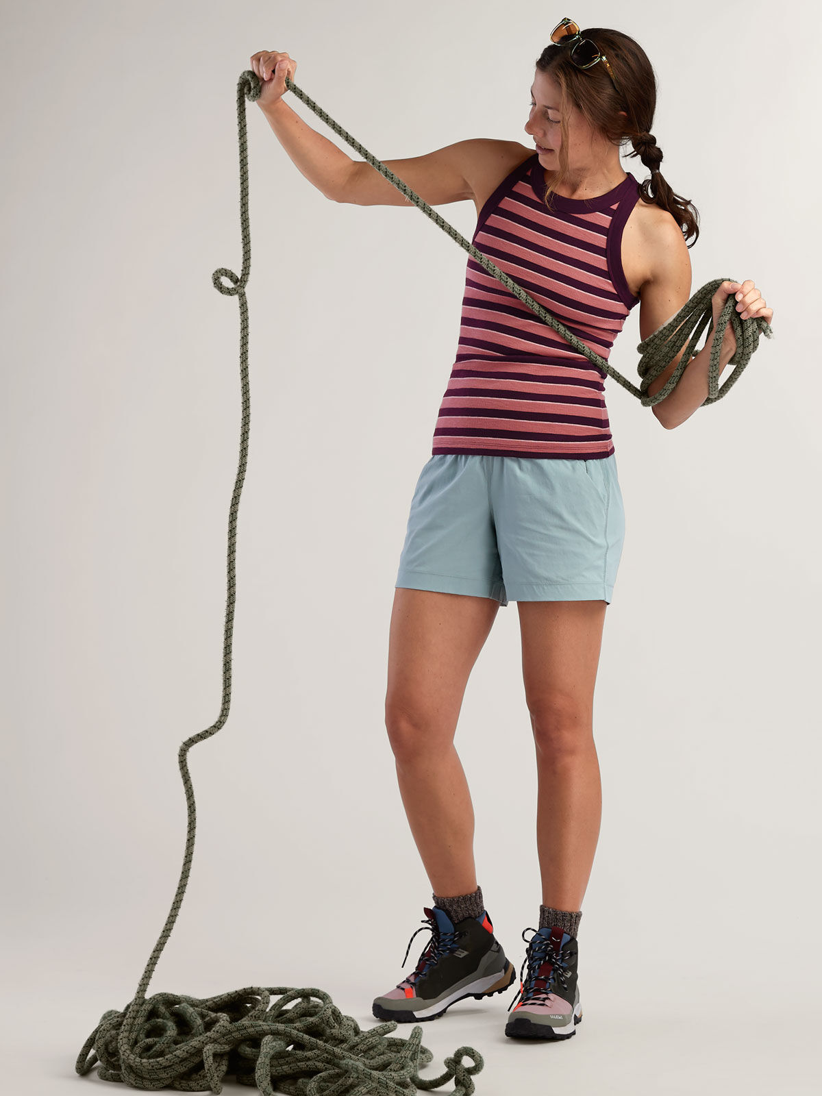 Ribbed Tank Top Women's: Headlands