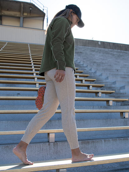 Warmup Fleece Joggers, , model