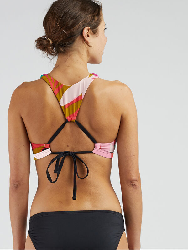 Selkie High Neck Bikini Top - Seychelles, , original