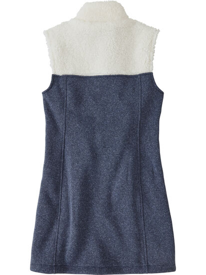 Callitrix Fleece Vest Dress: Image 2