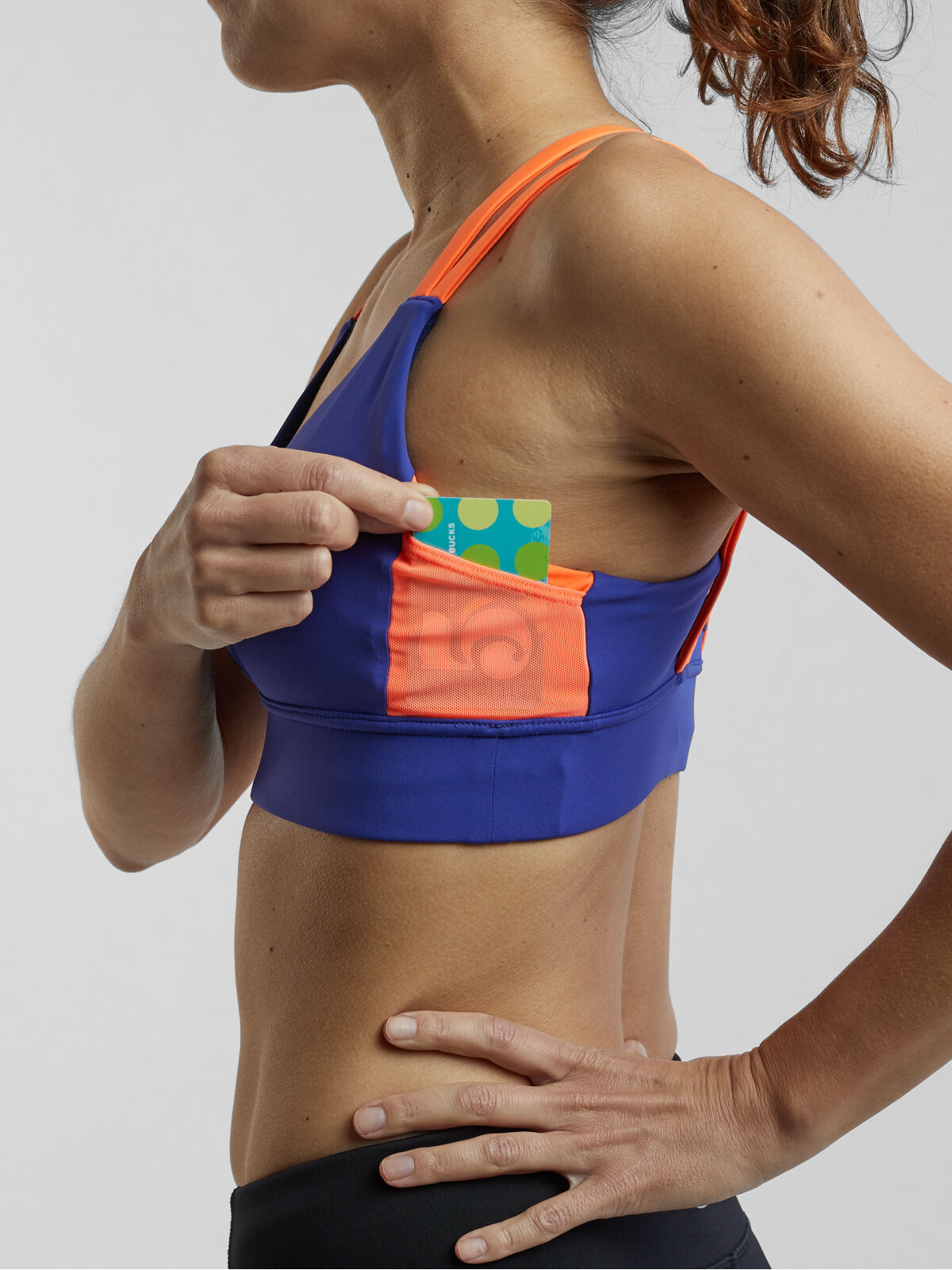 Oiselle Strappy Sports Bra Sprint Title Nine