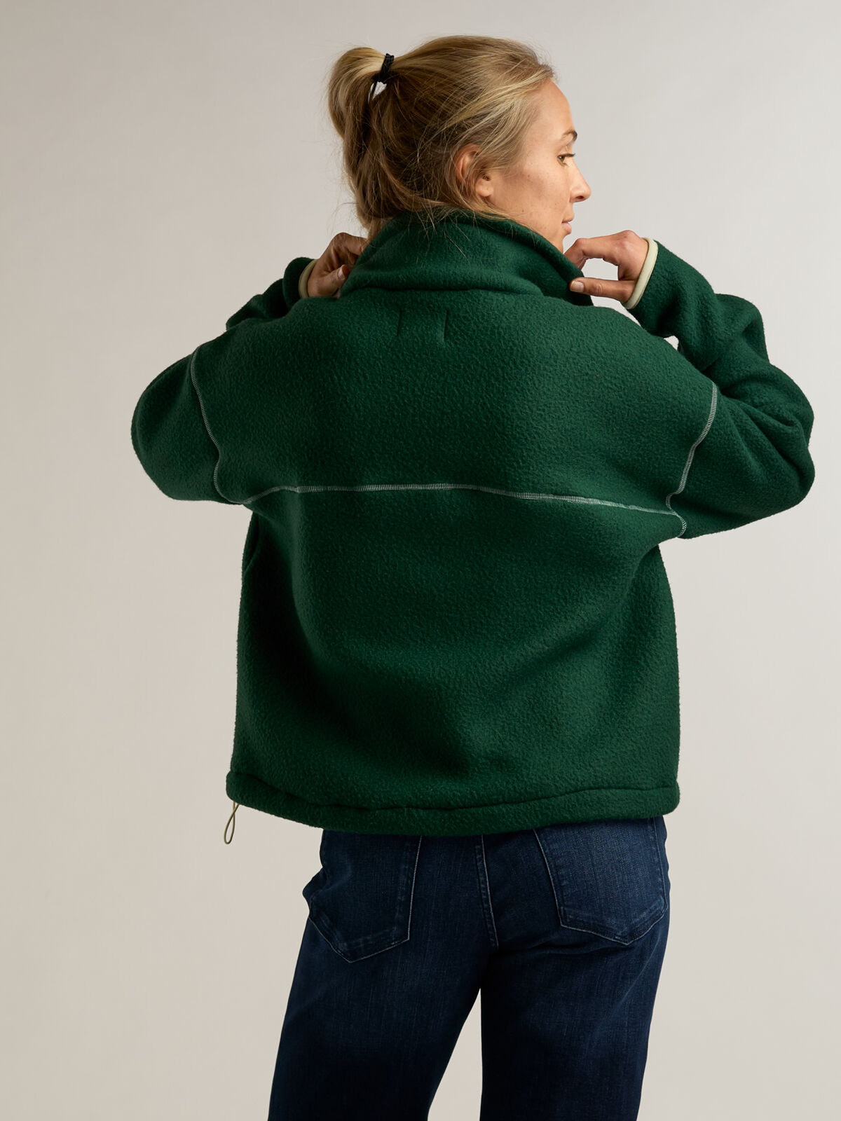 Deso Women's Oversized Pullover 1/4 Zip Fleece Freel | Title Nine