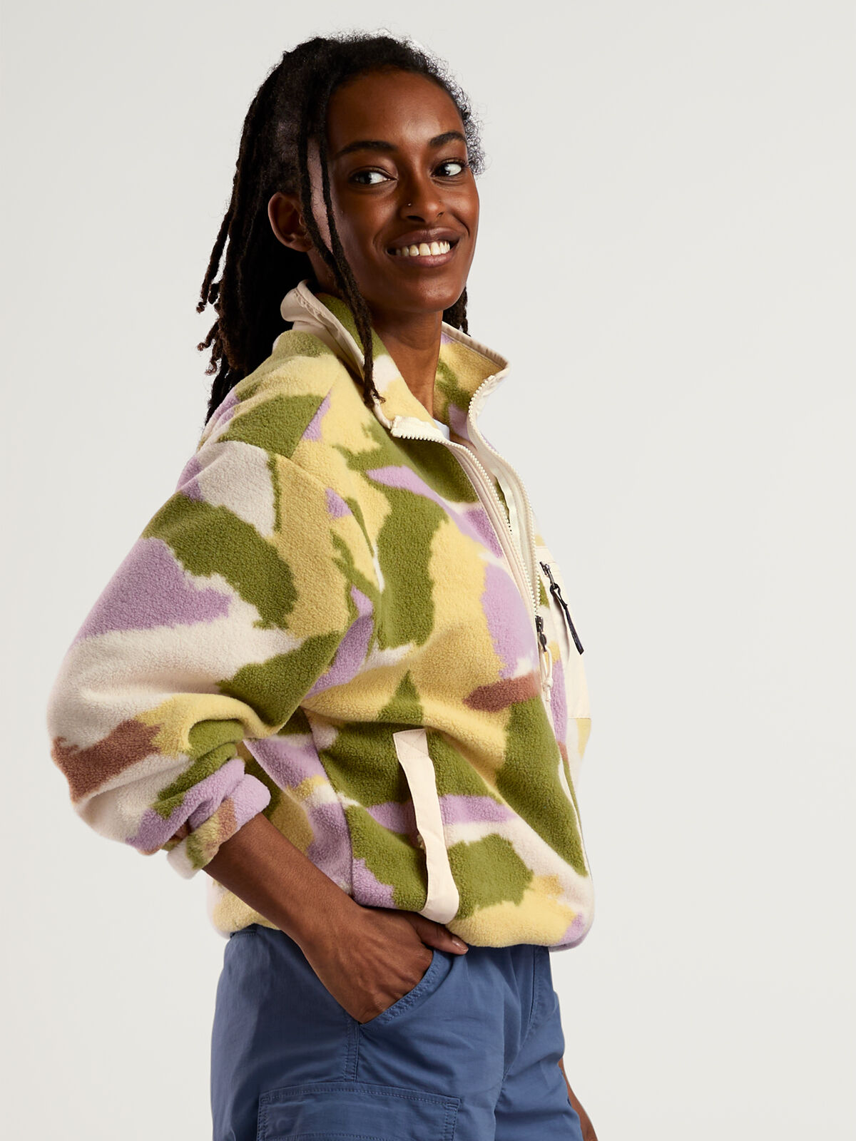 Patagonia Lightweight Synchilla Full Zip Fleece Jacket | Title Nine