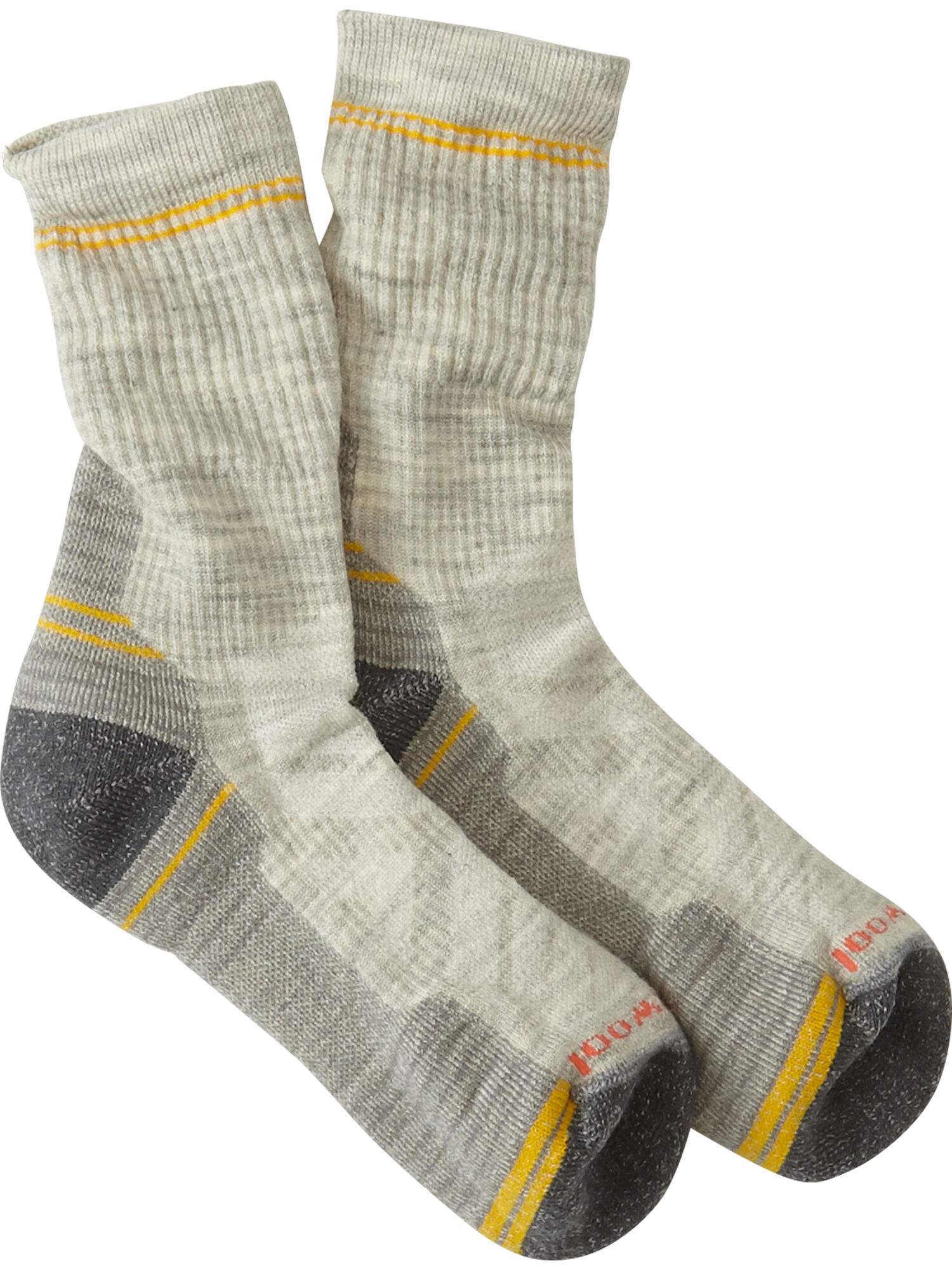 Go Zone Cushioned Hiking Socks - Solid Stripe, , original