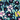 Flora Skort, Nautical Flores Print, swatch