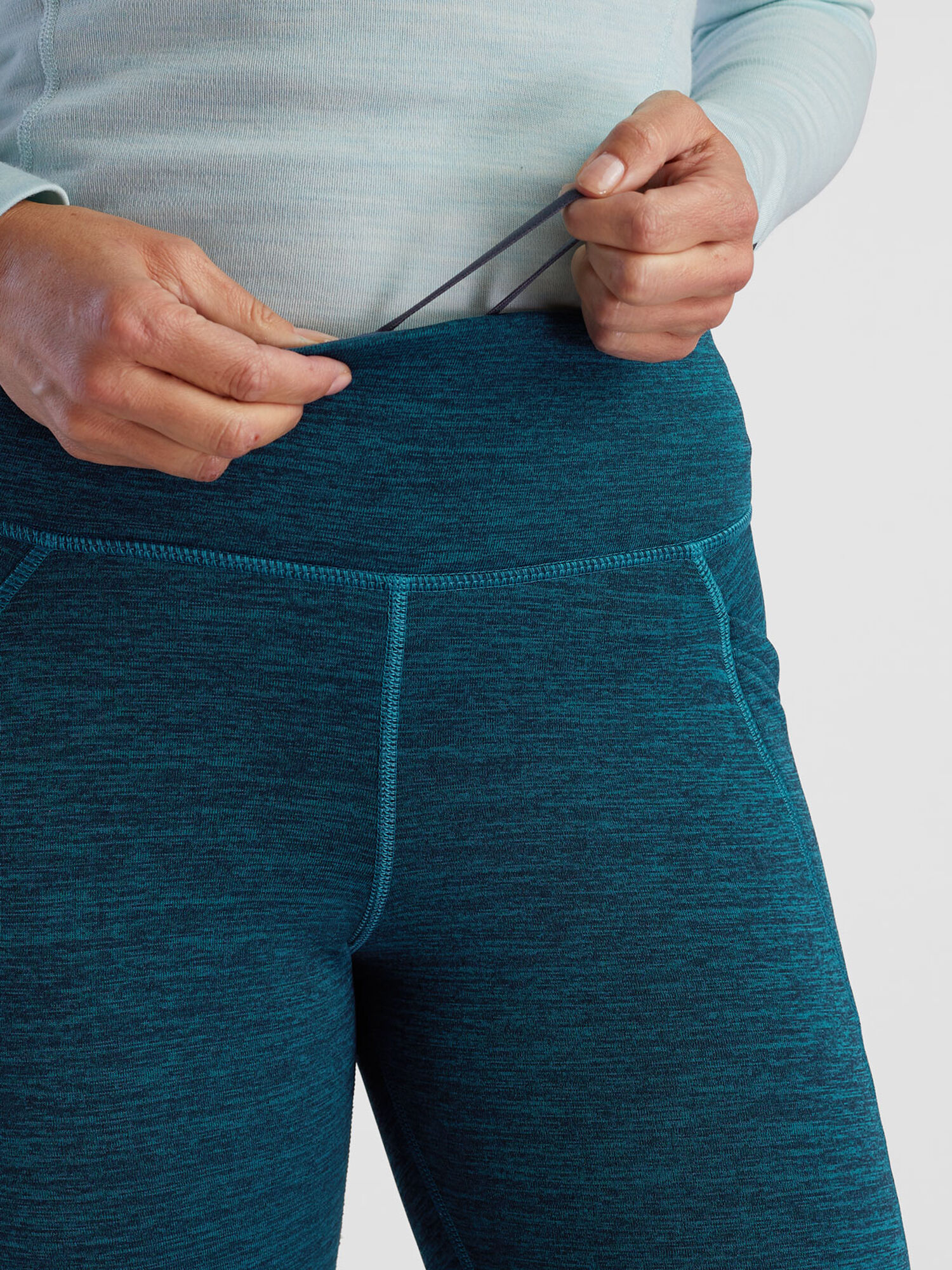 Crash Polartec® Fleece Lined Flare Pants - Heathered, , original