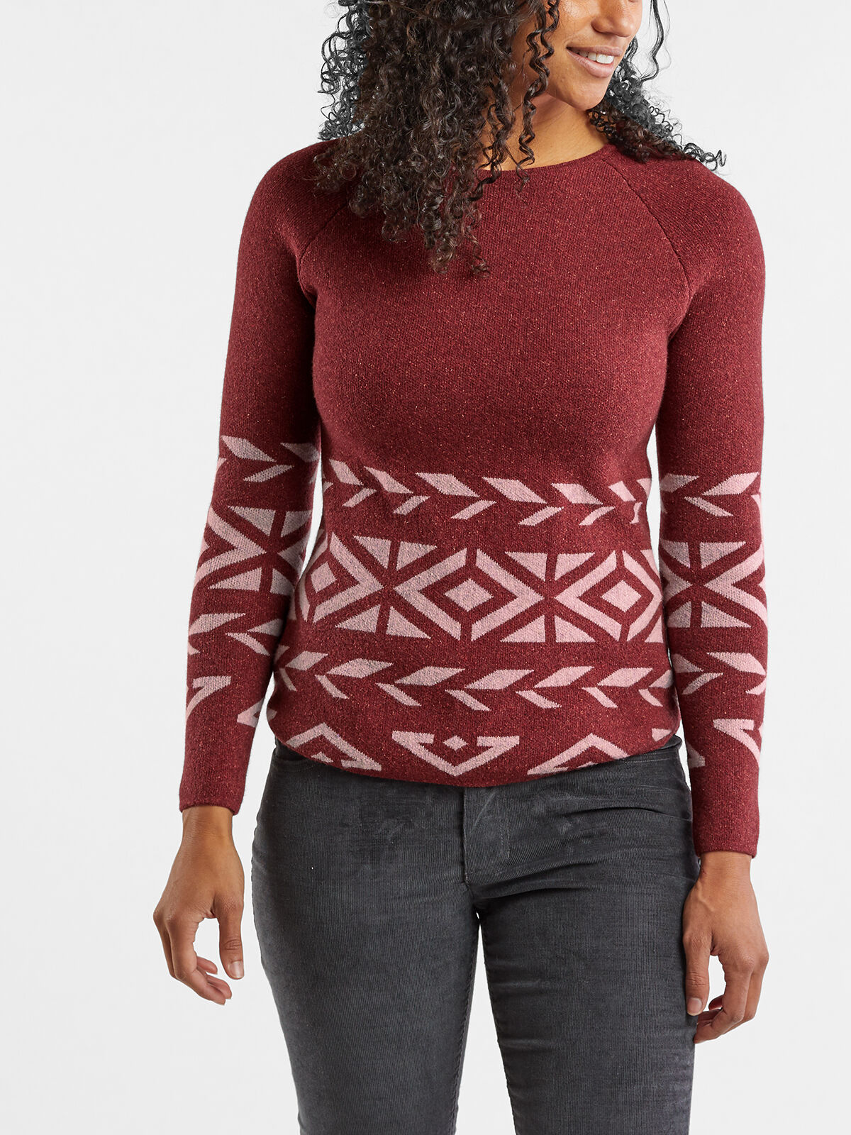 Ski Sweater Womens Por Vida 2.0 Retro Geo | Title Nine Ski Sweater Womens Por Vida 2.0 Retro Geo | Title Nine