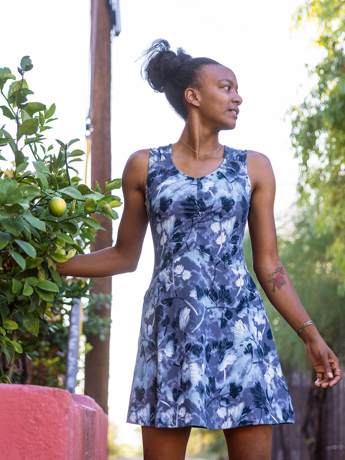 Sleeveless athletic shop dresses