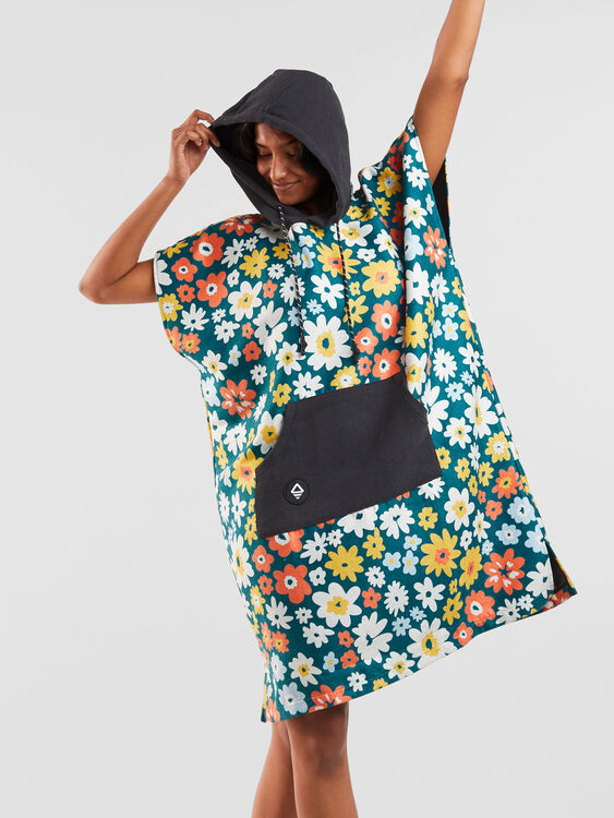PrivaSea Poncho - Spring Flowers, , original