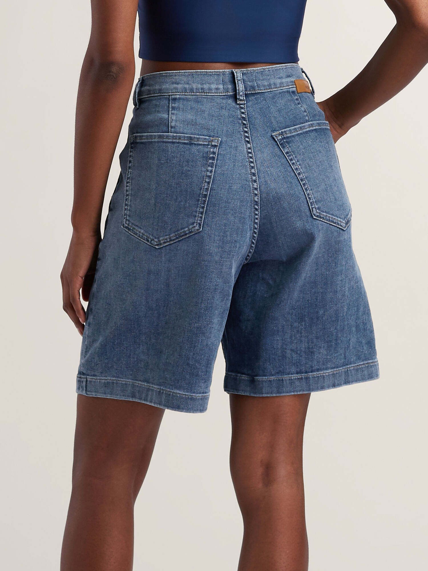 Performance Jean Long Shorts 8", , original